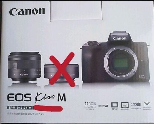 canon eos kiss m 本体ほぼ未使用 使いやすいカメラ
