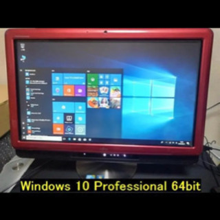 タッチパネル液晶採用　Windows 10　ルビーレッド