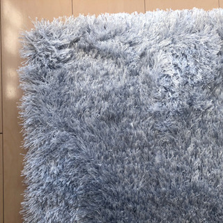 フランフラン　ラグ　Lサイズ　200×200 シルバーラメ　絨毯　カーペット