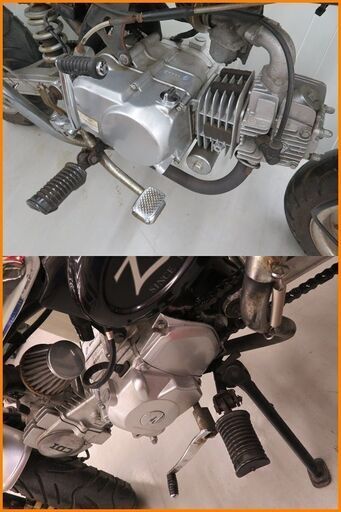 【引取限定】モンキー風　バイク　125cc　キックスターター【小倉南区葛原東】 引取限定】モンキー風 バイク 125cc キックスターター【小倉南区葛原東】