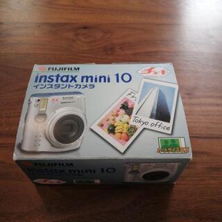 【ネット決済】チェキ　インスタントカメラ　intax mini 10