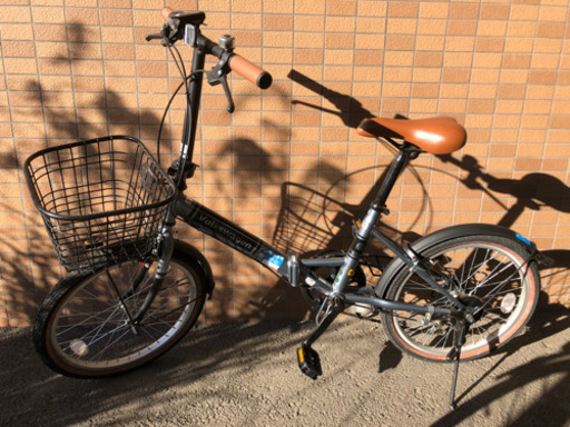 折りたたみ自転車　20インチ　グレー　フォルクスワーゲン  ビートル