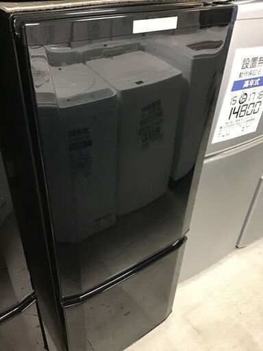 ✨特別SALE商品✨146L 冷蔵庫 2017年製 MITSUBISHI MR-P15C-B 中古家電