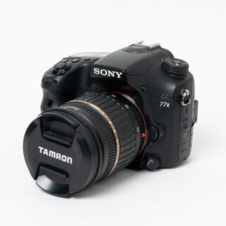 【ネット決済・配送可】sony　ソニー　α77M2　レンズ付き　...