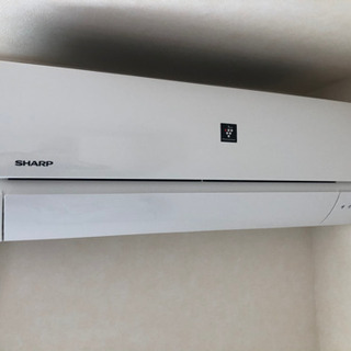 エアコン SHARP 17年製 リモコン付き