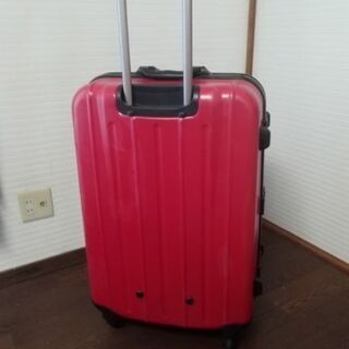 大容量スーツケース　キャリーケース赤　クリスチャンモードLLサイ...