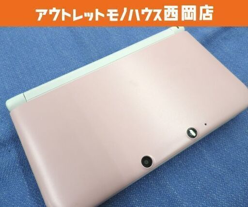 本体のみ 3DS LL ピンク/ホワイト 動作確認済み ニンテンドー 3ds ds DS 西岡店