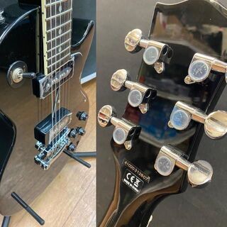 Blitz Aria proⅡ leopard レスポールタイプ　BLP-45 Blitz Aria proⅡ leopard レスポールタイプ BLP-45 - メルカリ