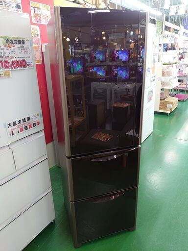 【店舗同時販売中】2015年製　HITACHI｜日立3ドア冷凍冷蔵庫　R－S3700FVL【店頭ご来店購入限定】