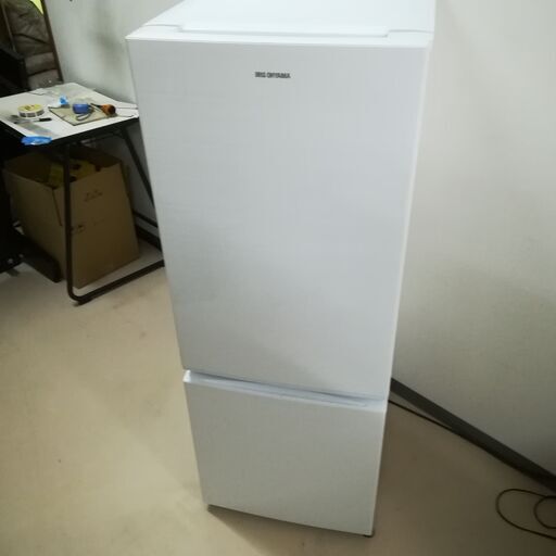 2/21 販売済み 2018年製 IRIS OHYAMA AF156-WE ノンフロン冷凍冷蔵庫 156L 2ドア 菊MZ