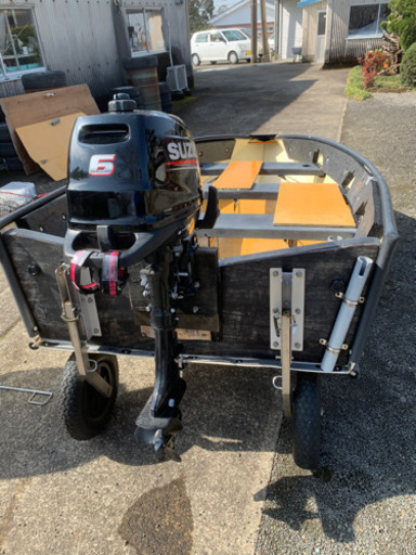 ﾎﾟｰﾀﾎﾞｰﾄ10f  スズキ6馬力　魚探 ﾎﾟｰﾀﾎﾞｰﾄ10f スズキ6馬力 魚探