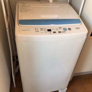 【ネット決済】サンヨー 全自動洗濯機 ASW-60BP 美品