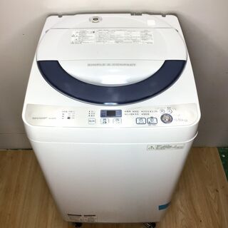 ✨?特別SALE商品?✨洗濯機 2016年製 SHARP ES-GE55R-H 中古①