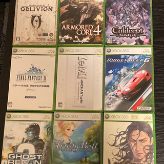 xbox360 ソフト9本セット