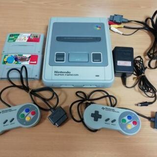 スーパーファミコン本体＋ソフト2本セット　