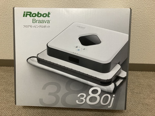 【iRobot braava】ブラーバ380j（国内正規品）＋ 未使用クロス付