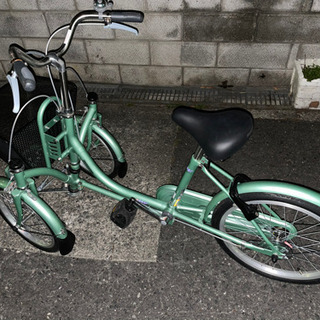 ブリヂストン前二輪の三輪自転車