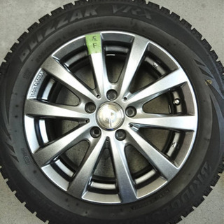 お値下げ交渉可‼️ブリヂストンBLIZZAK スタッドレスタイヤ&アルミ  
