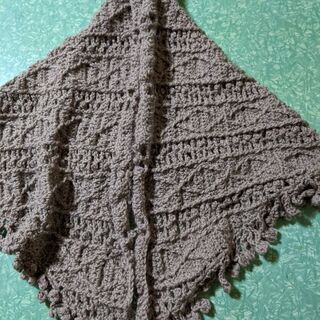 手編みショール