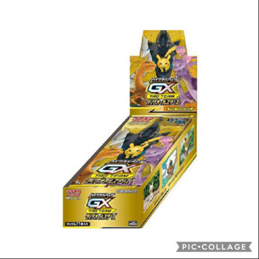 ポケモンカードゲーム　TAG TEAM GX タッグオールスターズ BOX