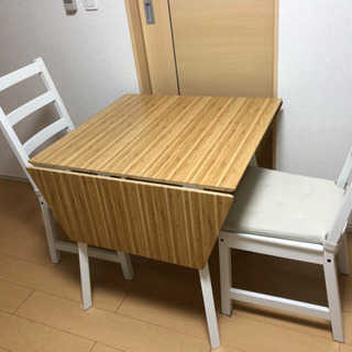 ニトリ　テーブルセット　ダイニング　IKEA 新生活　
