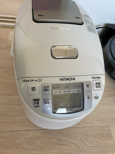 HITACHI 圧力＆スチーム 炊飯器 炊飯ジャー