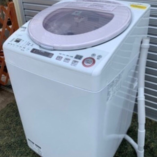 【ネット決済】シャープ　8L 洗濯機　