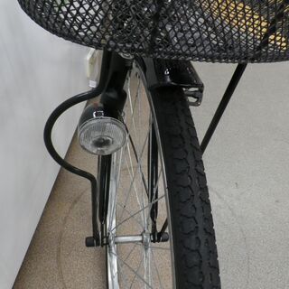 TAKEDA アベリア/ABELIA 自転車 27インチ シティサイクル ママチャリ カゴライト付き ブラック 西岡店