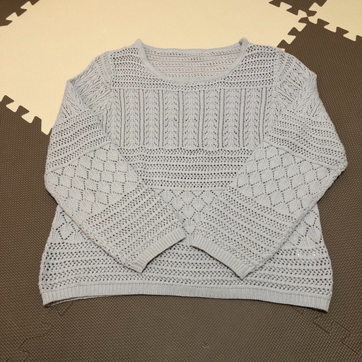 ワンズテラス透かしニットセーター むぎ 八千代台のセーター レディース の中古 古着あげます 譲ります ジモティーで不用品の処分