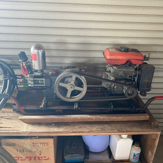 丸山 MS550 動噴 MARUYAMA 動力噴霧器 丸山製作所 BIG-M 4サイクルエンジンセット動噴 [動力 噴霧器 洗浄