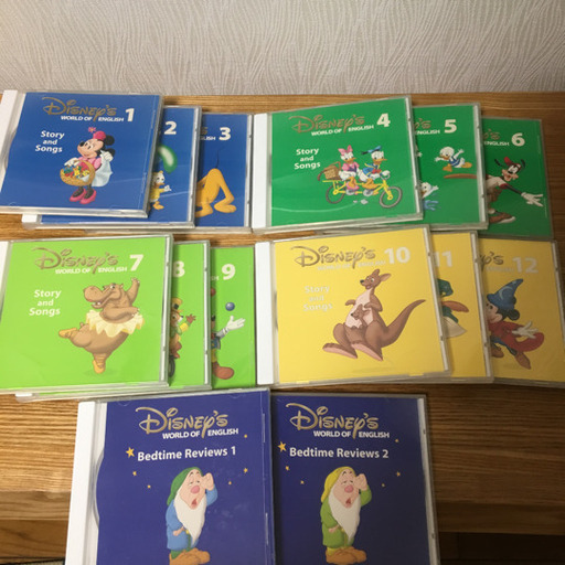 値下げ☆DWE Story and SongsCD&BOOK12冊&ペンセット 【送料関税無料