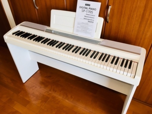 美品★KORG コルグ SP-170S 電子ピアノ ペダル付き