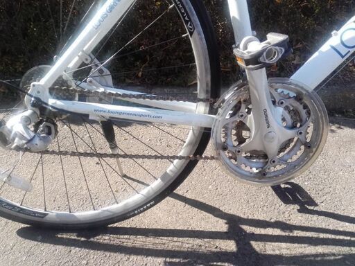 クロスバイク ルイガノLOUISGARNEAU RSR4 24段変速 ホワイト 配送無料