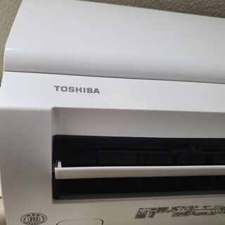 中古 東芝 RAS-F221MA エアコン室内機室外機 2019年製 6-8畳用