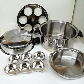 アムウェイ クィーンクックウェア 6L シチューパンセット フライパン大 