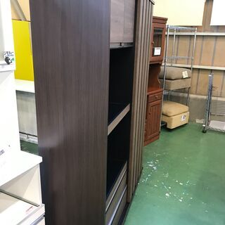 片スライド扉　キッチンボード