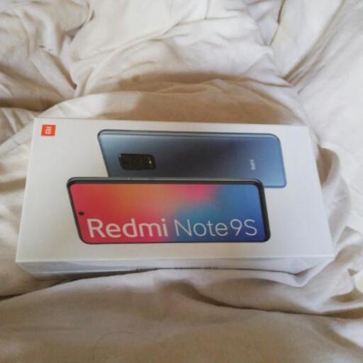 新品 Xiaomi(シャオミ) SIMフリー Redmi Note 9S 4GB 64GB ブルー