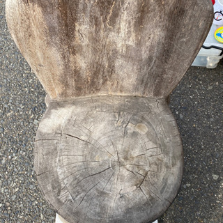 中古▶︎木製象の椅子