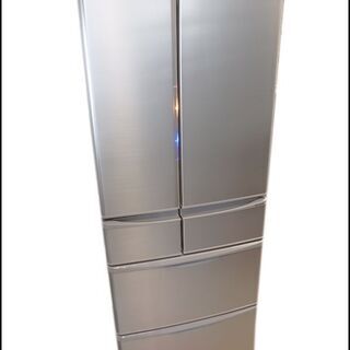 ジ505/ Panasonic ノンフロン冷凍冷蔵庫 NR-F475TM-S 470L フレンチ 