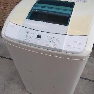 【ネット決済・配送可】2014年製5Kg 全自動洗濯機