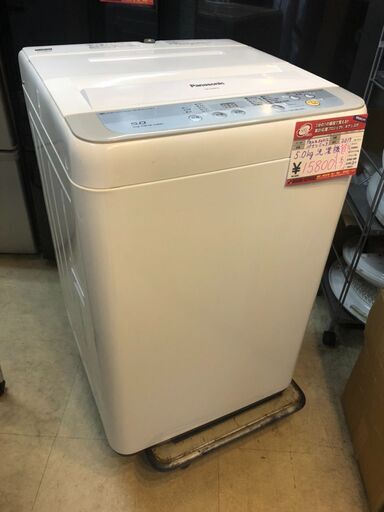 【中古】大阪引取歓迎　Panasonic　￥15800！！パナソニック　5.0kg  洗濯機　NA-F50B10   2017年　動作確認済