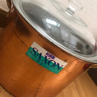 新品　純銅製　カレー鍋