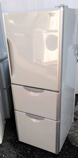 冷蔵庫　3ドア　真空チルド　スリムサイズ　265L