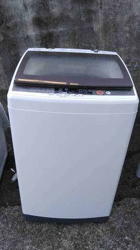 AQUA 洗濯機  AQW-GV800E(W) 2017年製 8.0kg 単身用　売ります。地域限定設置費込み！