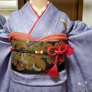 振り袖f、長襦袢、袋帯、小物セット 振袖F、長襦袢、袋帯、小物 7点セット