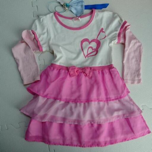 なりきりプリキュア ワンピースセット 1値下げ ベル 深谷のキッズ用品 子供服 の中古あげます 譲ります ジモティーで不用品の処分