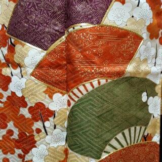 振袖(に)、長襦袢、袋帯、小物　7点セット