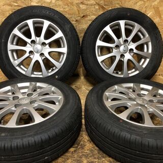 走行短め【DUNLOP ENASAVE EC203 175/65R14】夏タイヤ【IC 社外 14 