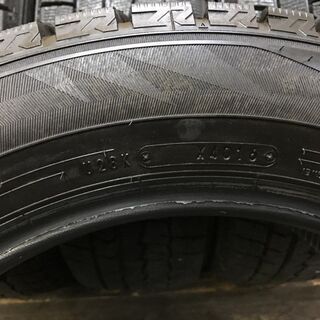 DUNLOP WINTER MAXX WM02 205/55R16 16インチ スタッドレス 4本 2016年製 バリ溝 カローラスポーツ リーフ等　(VTB364) クレジットカード QR決済可能