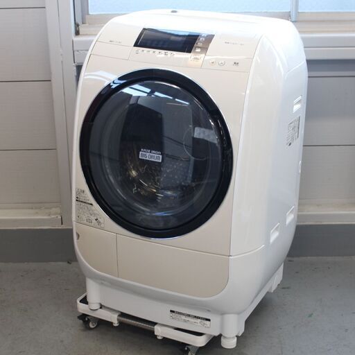 T219) 日立 ドラム式洗濯乾燥機 BD-V3700L 左開き 2015年製 洗濯9kg 乾燥6kg ヒートリサイクル HITACHI 洗濯機 ドラム式